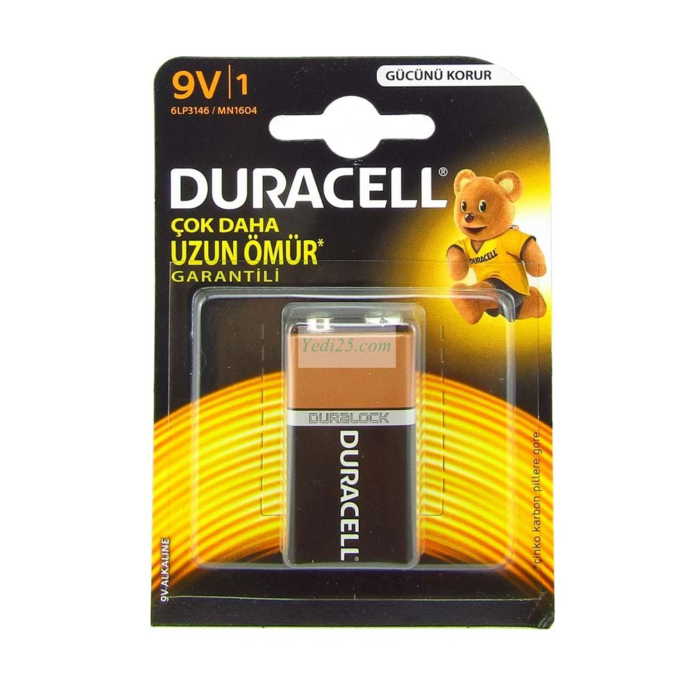 Duracell 9 V Pil