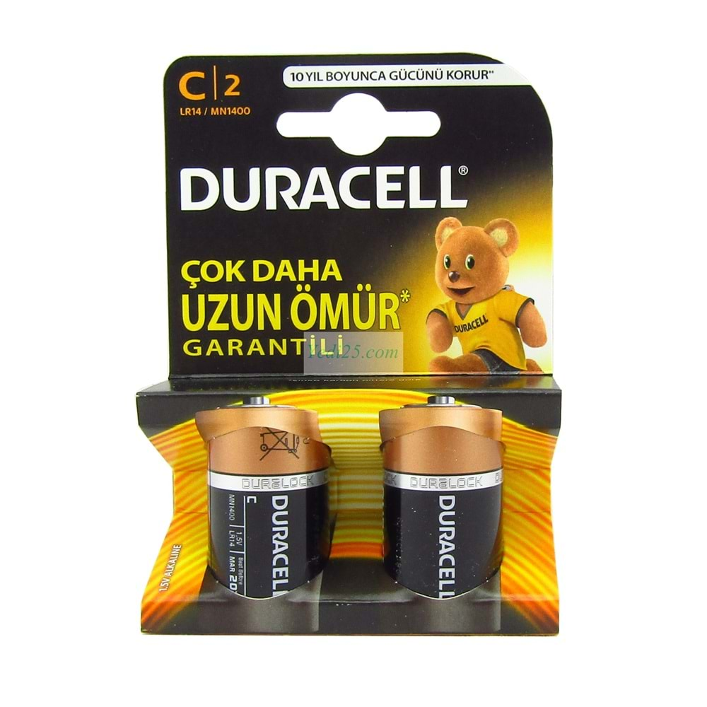 Duracell C Boy Orta Pil 2li