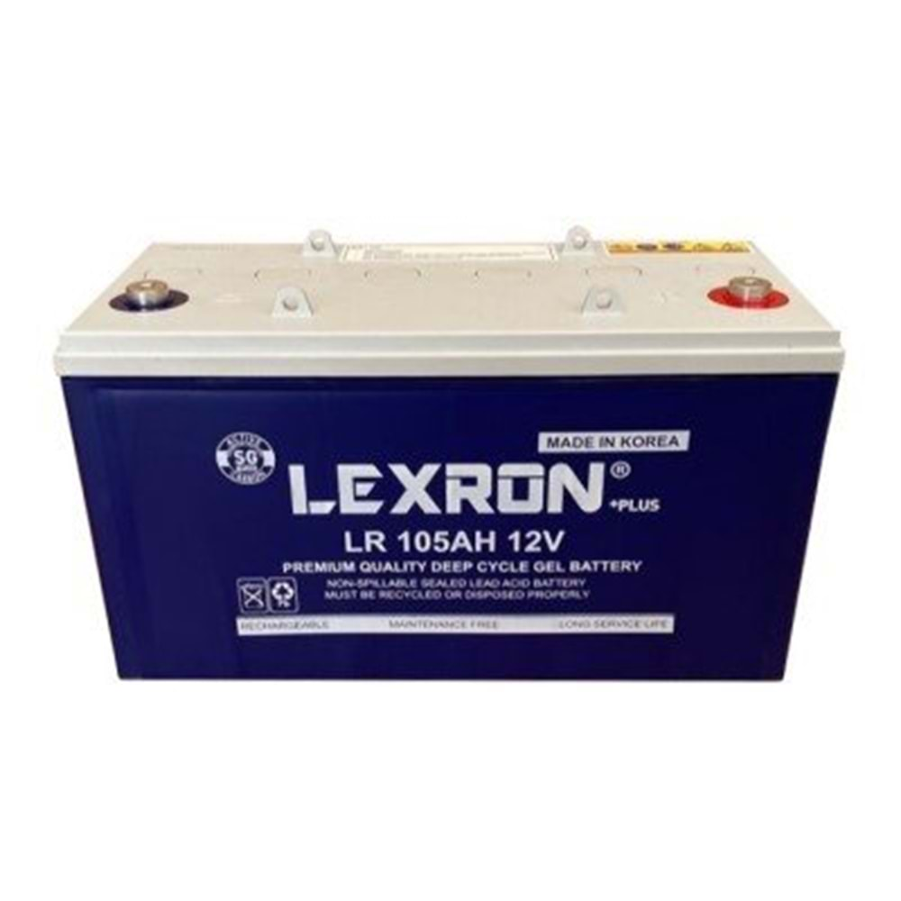 Lexron 105AH 12V Jel Akü