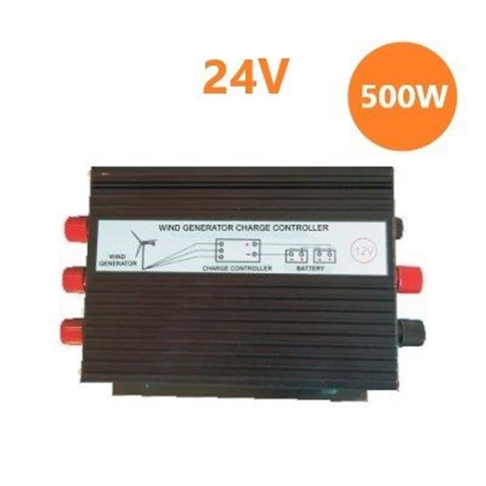 500W 24V Rüzgar Türbin Şarj Kontrol Cİhazı