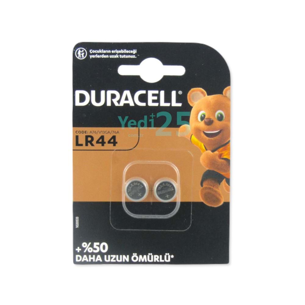 Duracell LR44 Pil