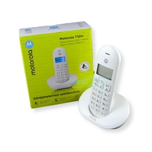 Motorola T101 Handsfree Dect Telsiz Telefon beyaz