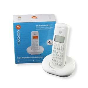 Motorola E201 Handsfree Dect Telsiz Telefon