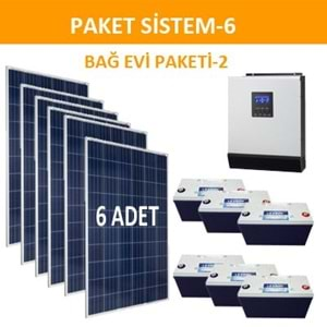 Bağ Evi Solar Sistem Paketi (Paket 6)