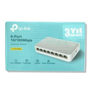 Tp-Link TL-SF1008D 10/100Mbps 8 port Switch