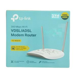 Tp-Link TD-W9970 300Mbps 4 Port VDSL/ADSL Modem Router