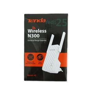 Tenda A9 Wireless N300 300 Mbps 2.4 Ghz Menzil Arttırıcı