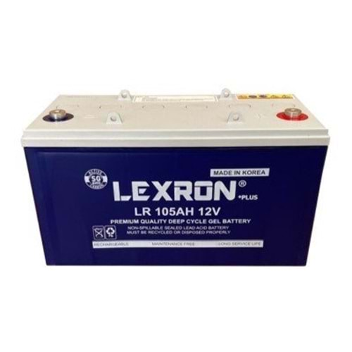 Lexron 105AH 12V Jel Akü